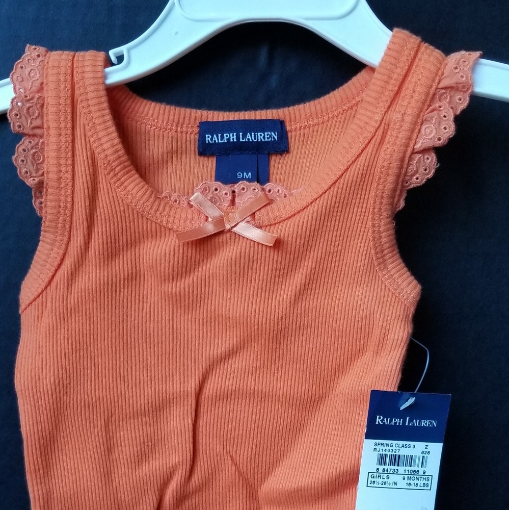 NWT size9-month Ralph Lauren tank top